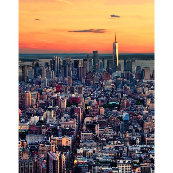 New York City Skyline 11 x 14 print - Picture 1 of 1